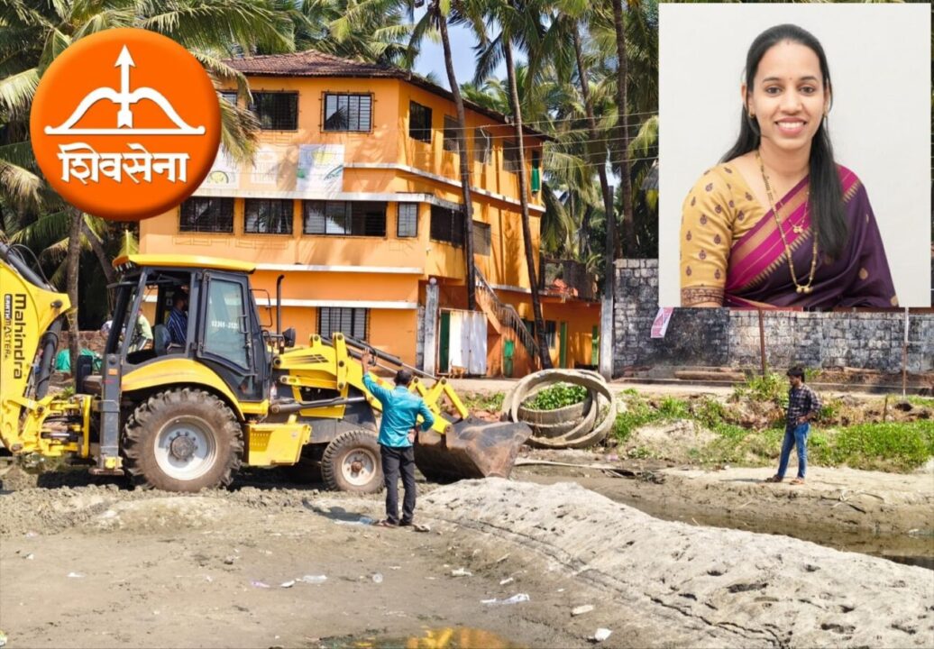 दांडी किनारपट्टीचा सांडपाण्याने भरलेला मार्ग झाला मोकळा