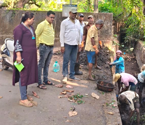 Malvan | पावसाळ्याच्या पार्श्वभूमीवर स्वच्छता व आरोग्य सभापतींची तत्परता