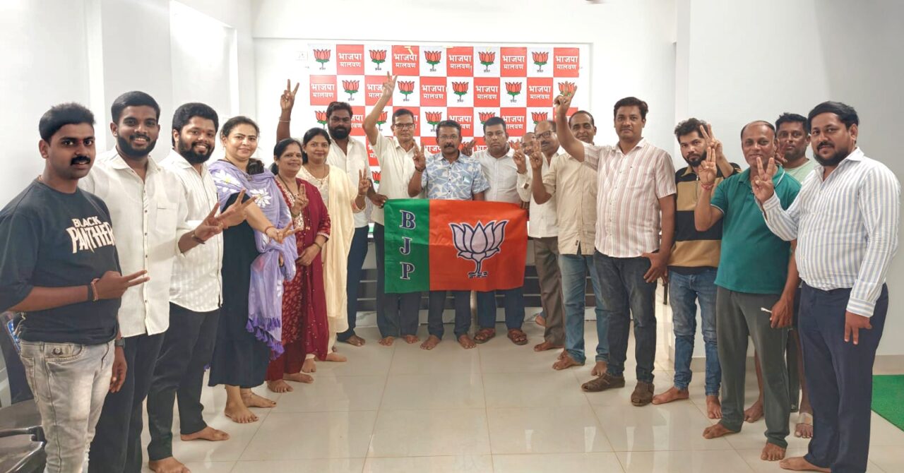 भाजपच्या पश्चिम बंगाल व आसाम मधील विजयाचा मालवणात आनंदोत्सव
