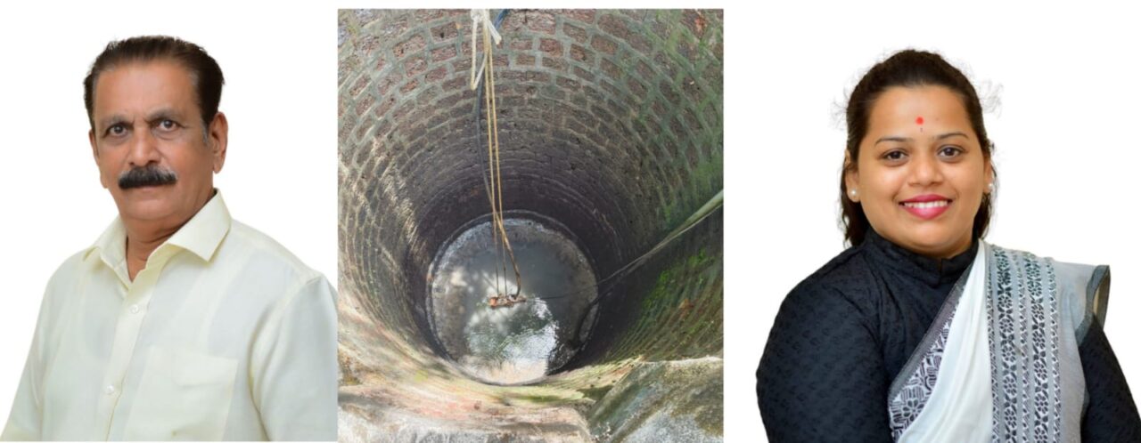 मालवण एसटी आगार येथील गाळ व झाडी-झुडपे यांनी भरलेली विहीर स्वखर्चाने केली स्वच्छ