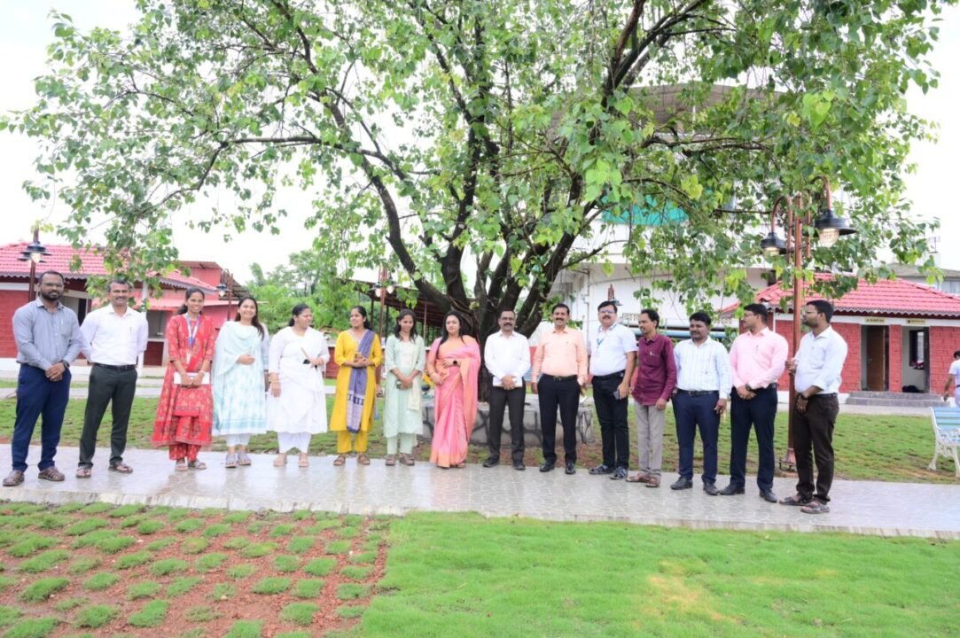कुडाळ मधील ‘नमो उद्याना’ची समितीकडून विभागस्तरीय तपासणी