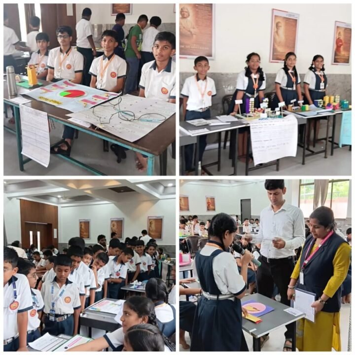 विद्यार्थ्यांच्या सर्जनशीलतेला गणिताची जोड; भोसले सैनिक स्कूलमध्ये मॅथ्स मॉडेल मेकिंग स्पर्धा