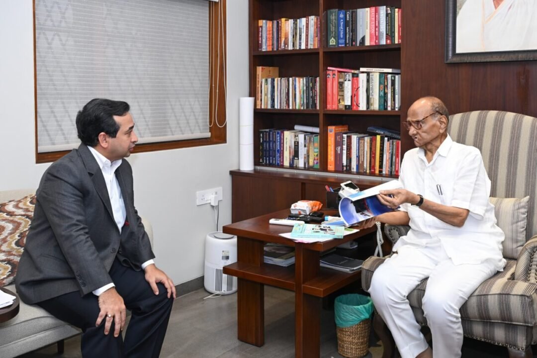 मंत्री नितेश राणेंची ‘सिल्वर ओक’वर शरद पवारांशी भेट